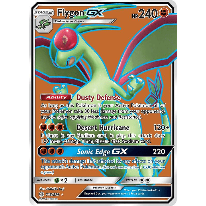 Flygon GX #218 1