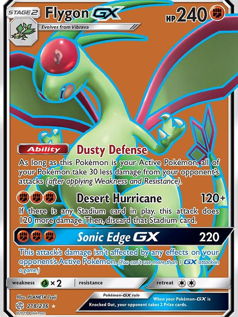 Flygon GX #218 1