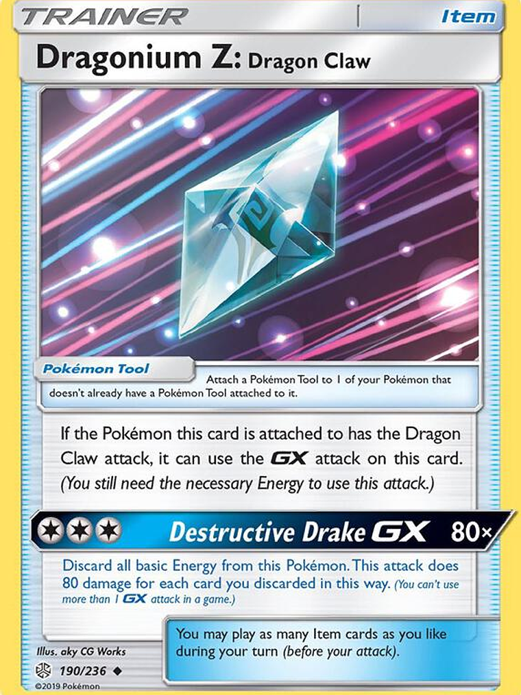 Dragonium Z: Dragon Claw #190 1