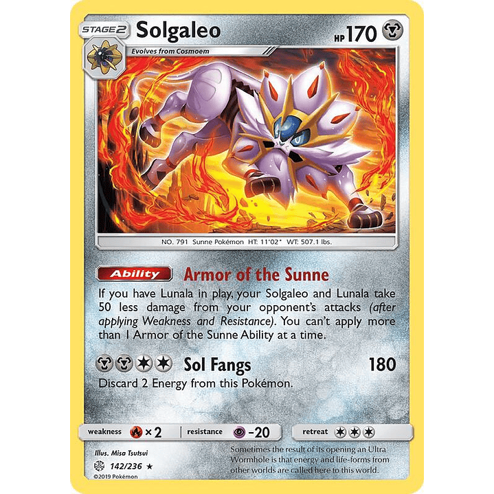 Solgaleo #142 1