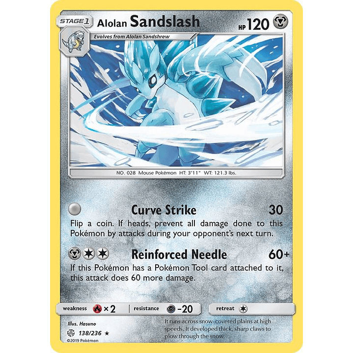Alolan Sandslash #138 1