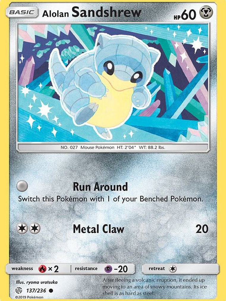 Alolan Sandshrew #137 1