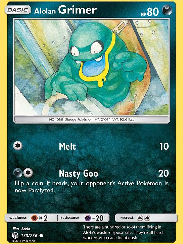 Alolan Grimer #130 1