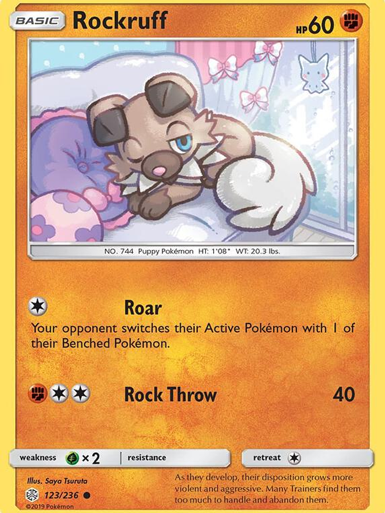 Rockruff #123 1