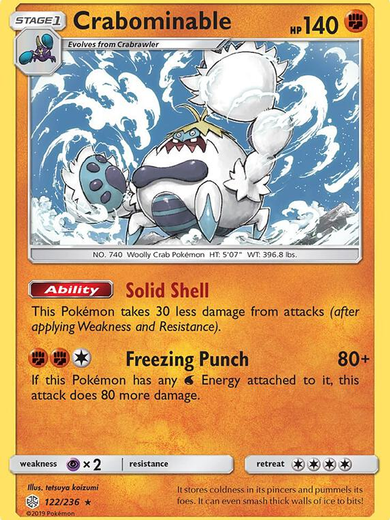 Crabominable #122 1