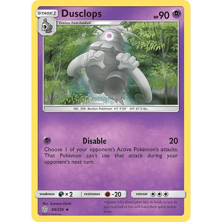 Dusclops #84 1