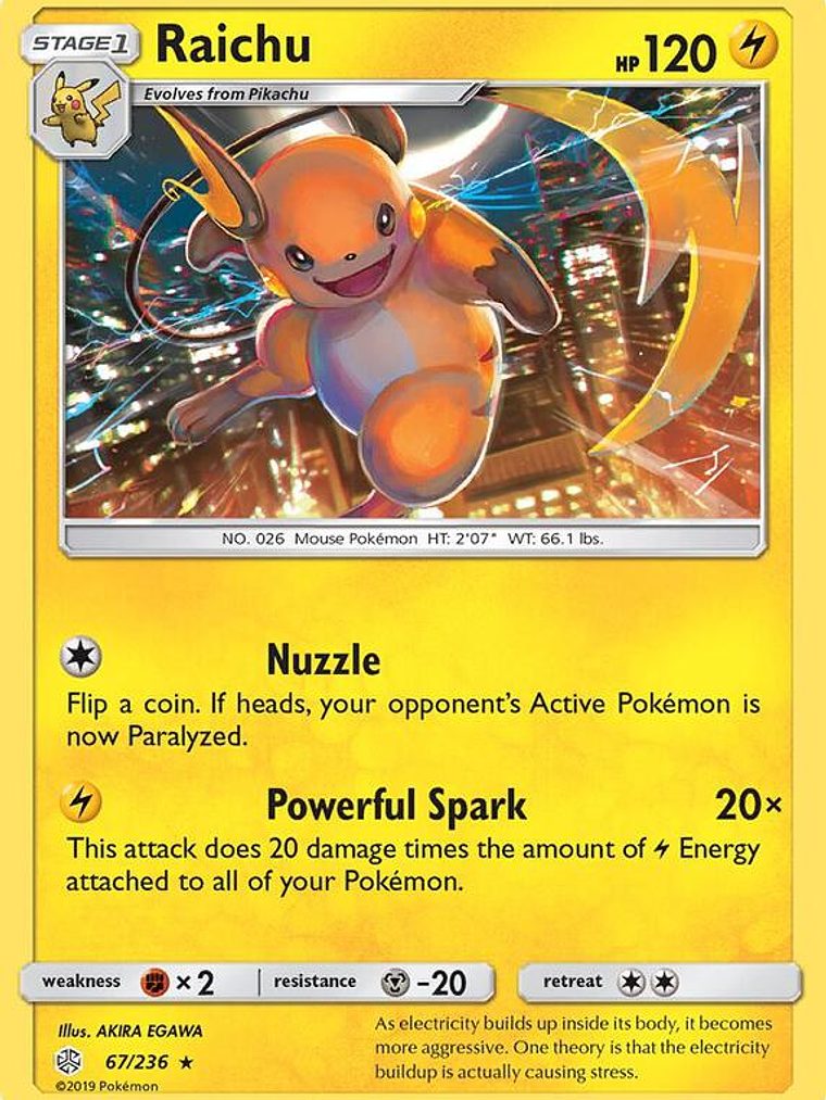 Raichu #67 1