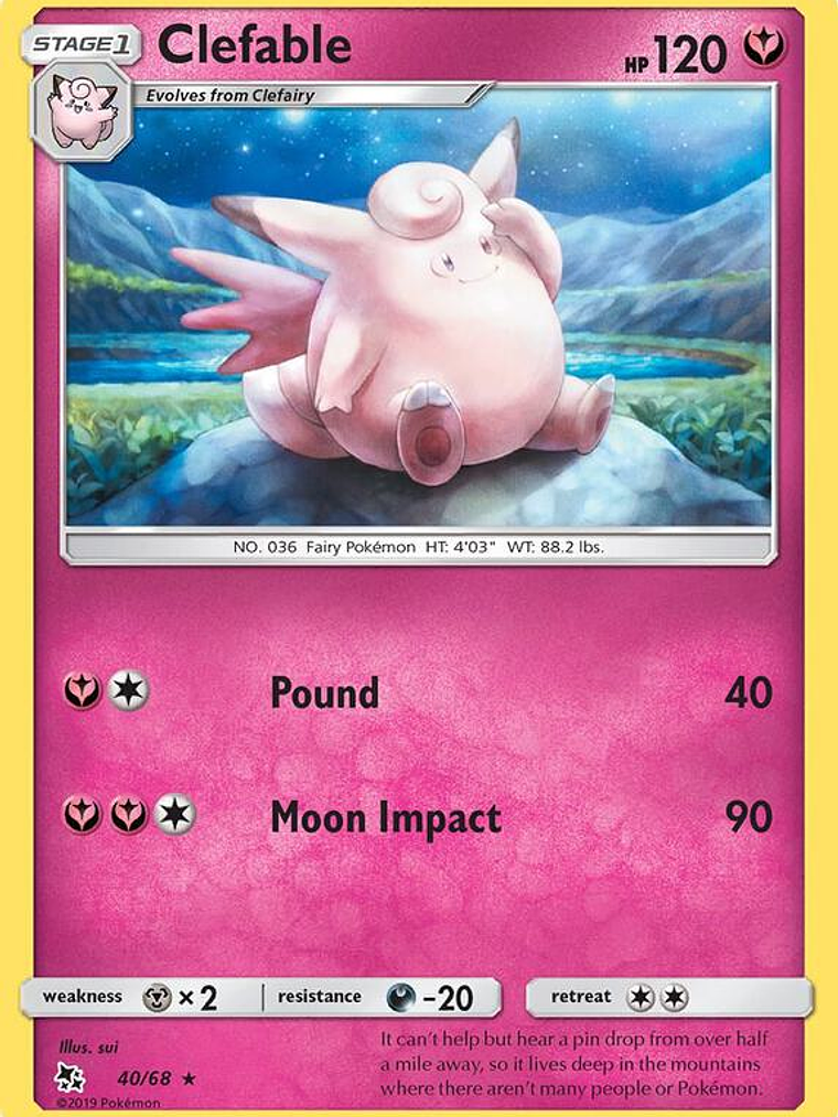 Clefable #40 1