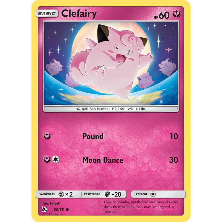 Clefairy #39 1