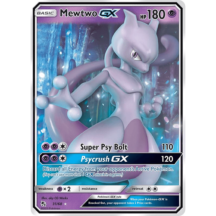 Mewtwo GX #31 1