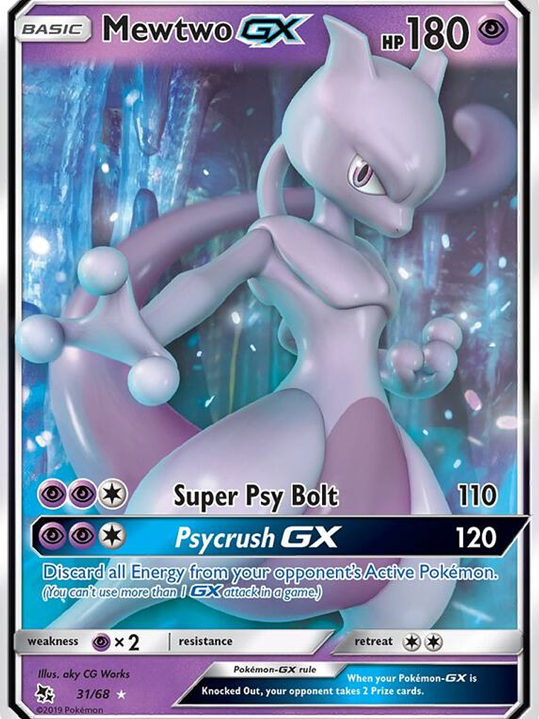 Mewtwo GX #31 1
