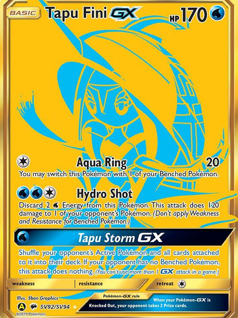 Tapu Fini-GX #SV92 1