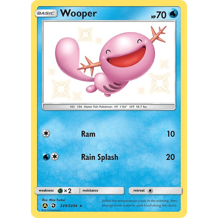 Wooper #SV9 1