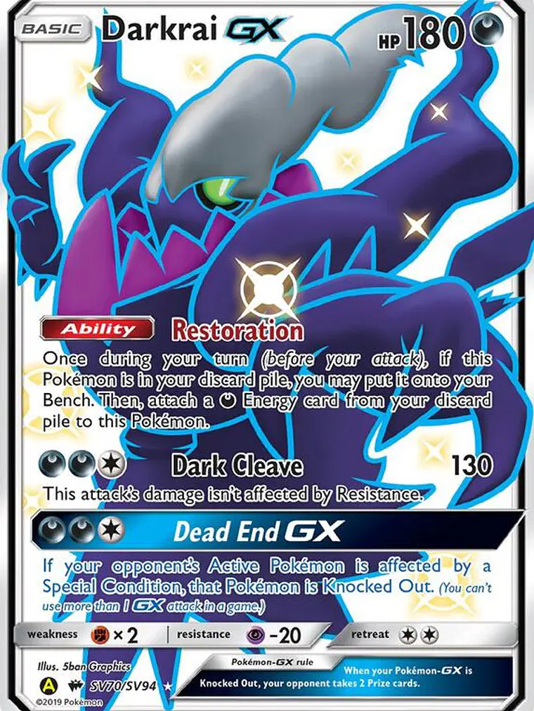 Darkrai-GX #SV70 1