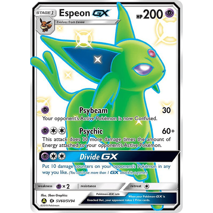 Espeon-GX #SV60 1