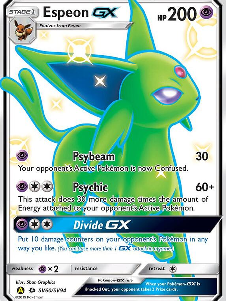 Espeon-GX #SV60 1