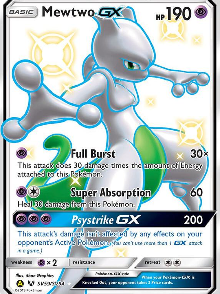 Mewtwo-GX #SV59 1