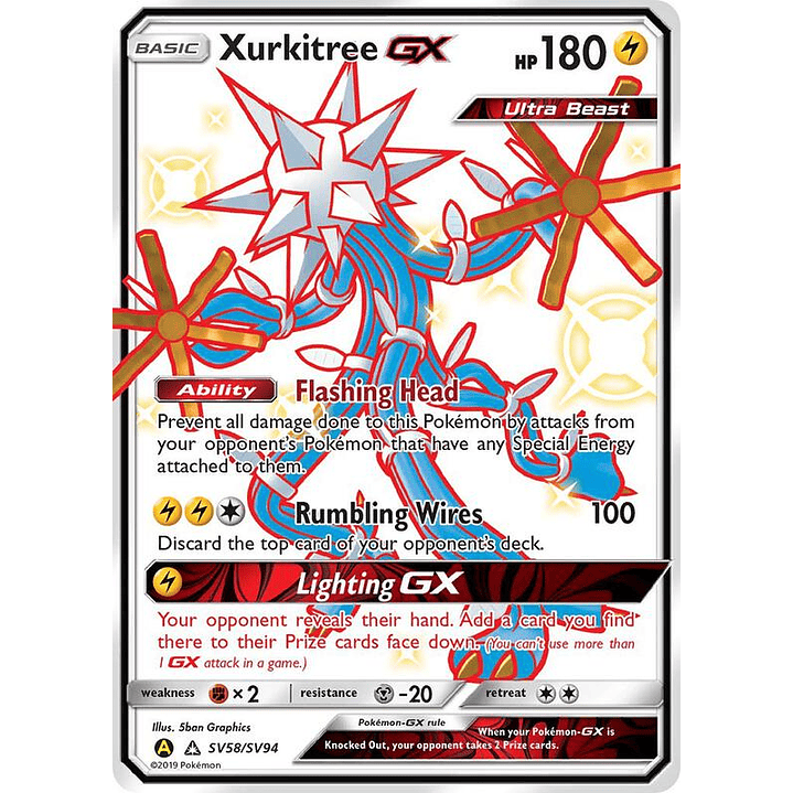 Xurkitree-GX #SV58 1