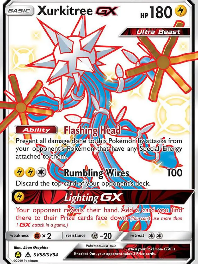 Xurkitree-GX #SV58 1