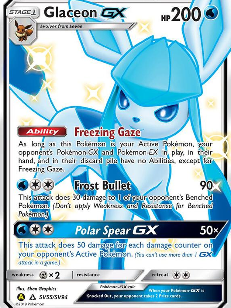 Glaceon-GX #SV55 1