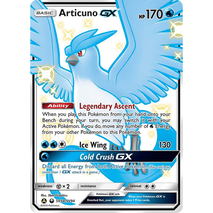 Articuno-GX #SV54 1