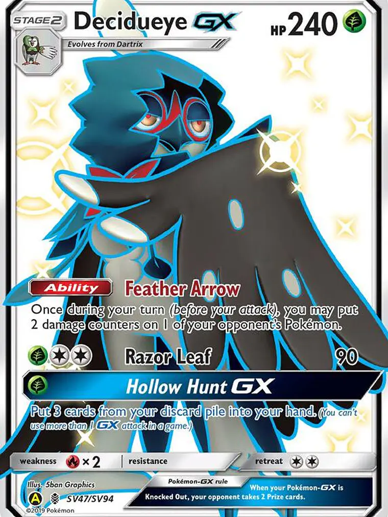 Decidueye-GX #SV47 1
