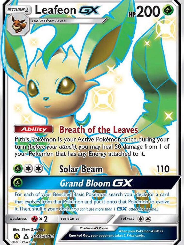 Leafeon-GX #SV46 1