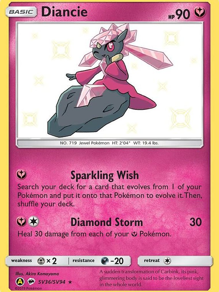 Diancie #SV36 1