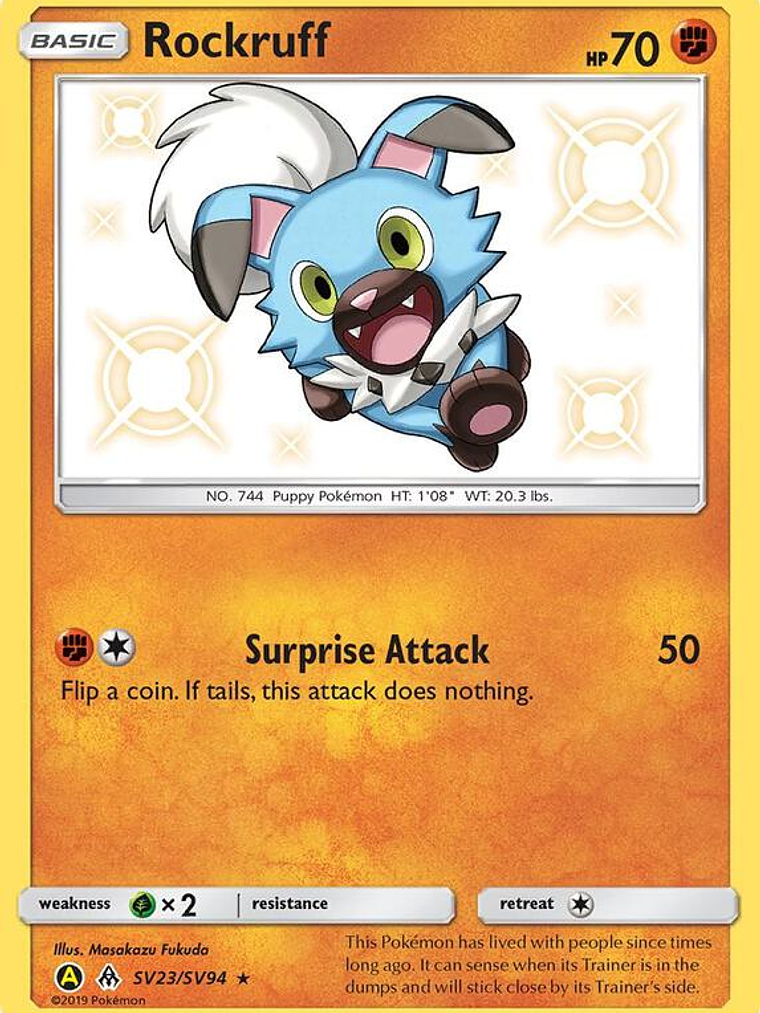 Rockruff #SV23 1
