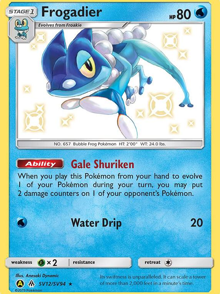 Frogadier #SV12 1