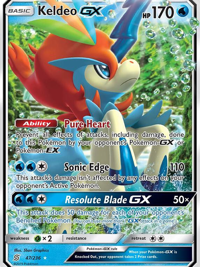 Keldeo GX #47 1