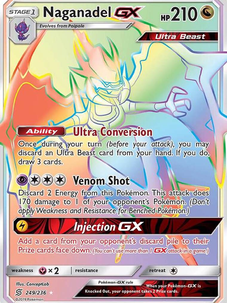 Naganadel GX #249 1