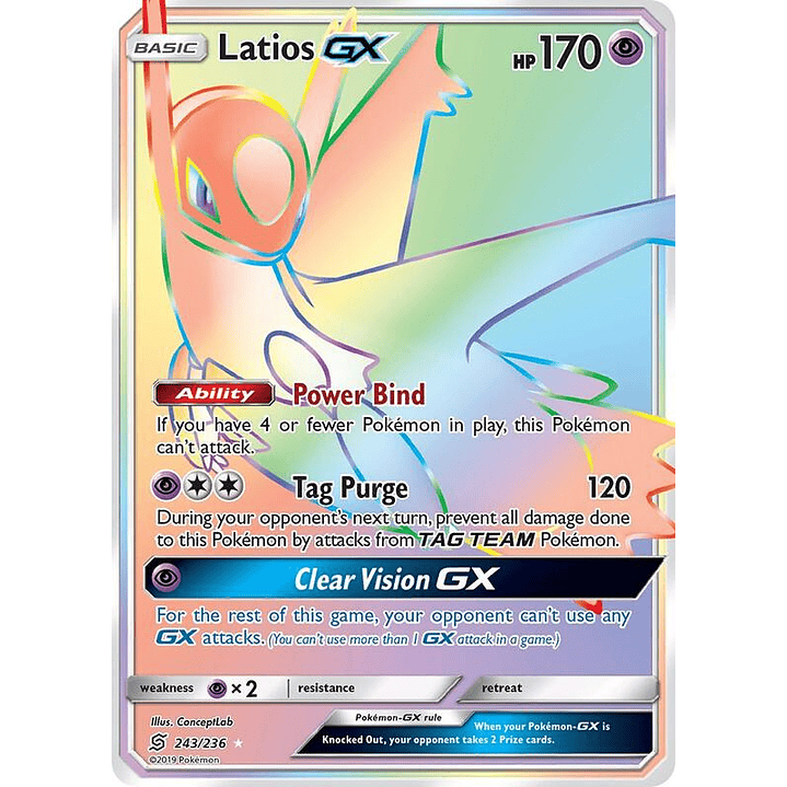 Latios GX #243 1