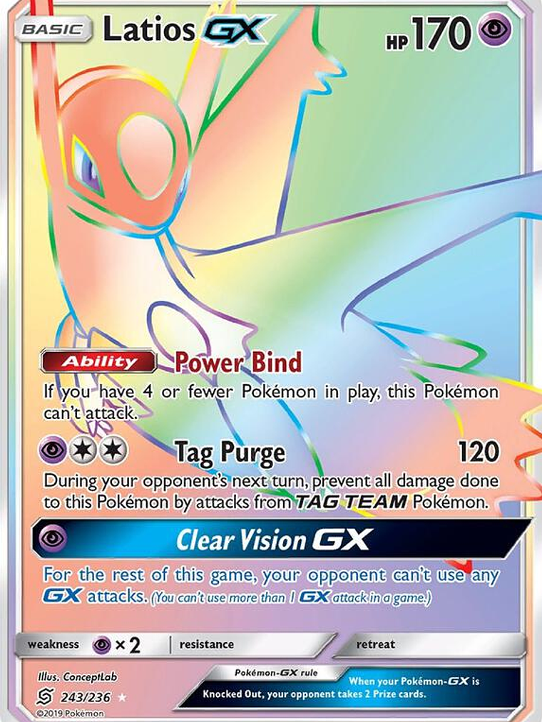 Latios GX #243 1