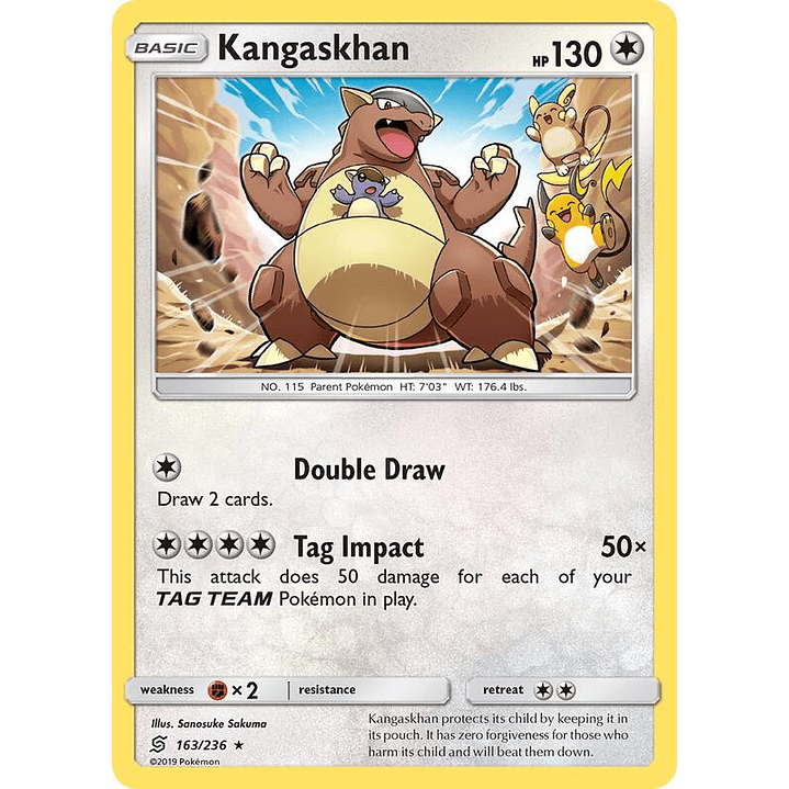 Kangaskhan #163 1