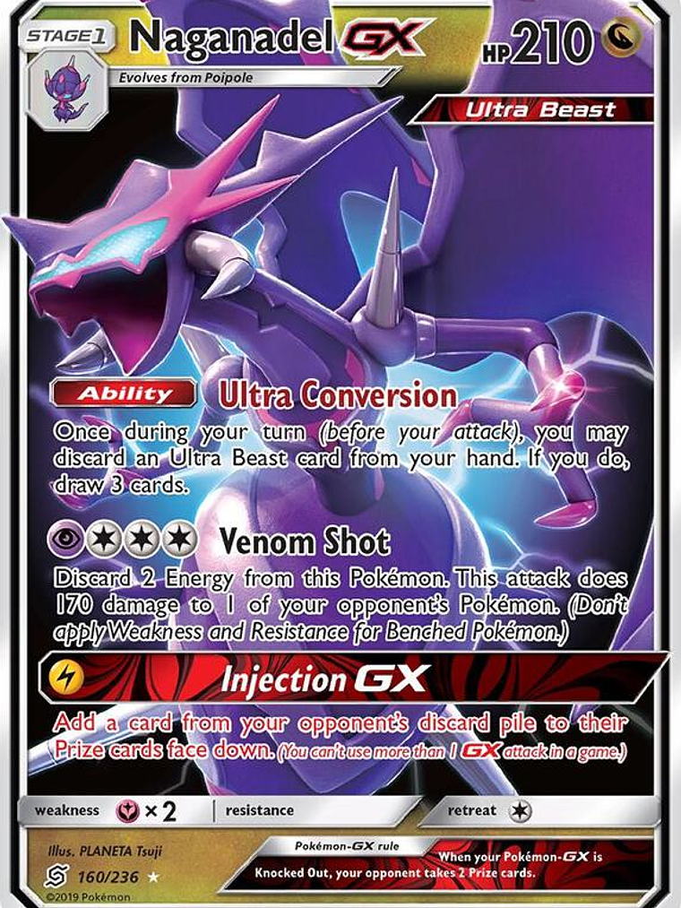 Naganadel GX #160 1