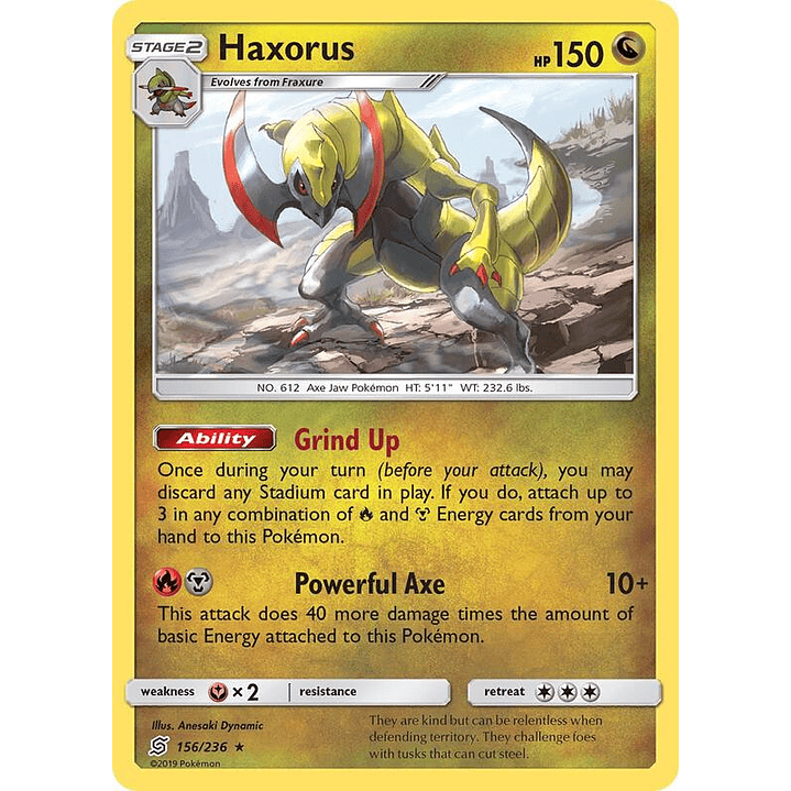 Haxorus #156 1