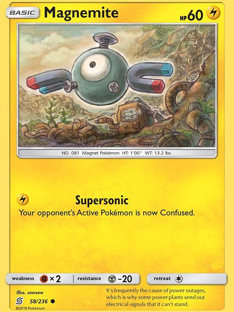 Magnemite #58 1