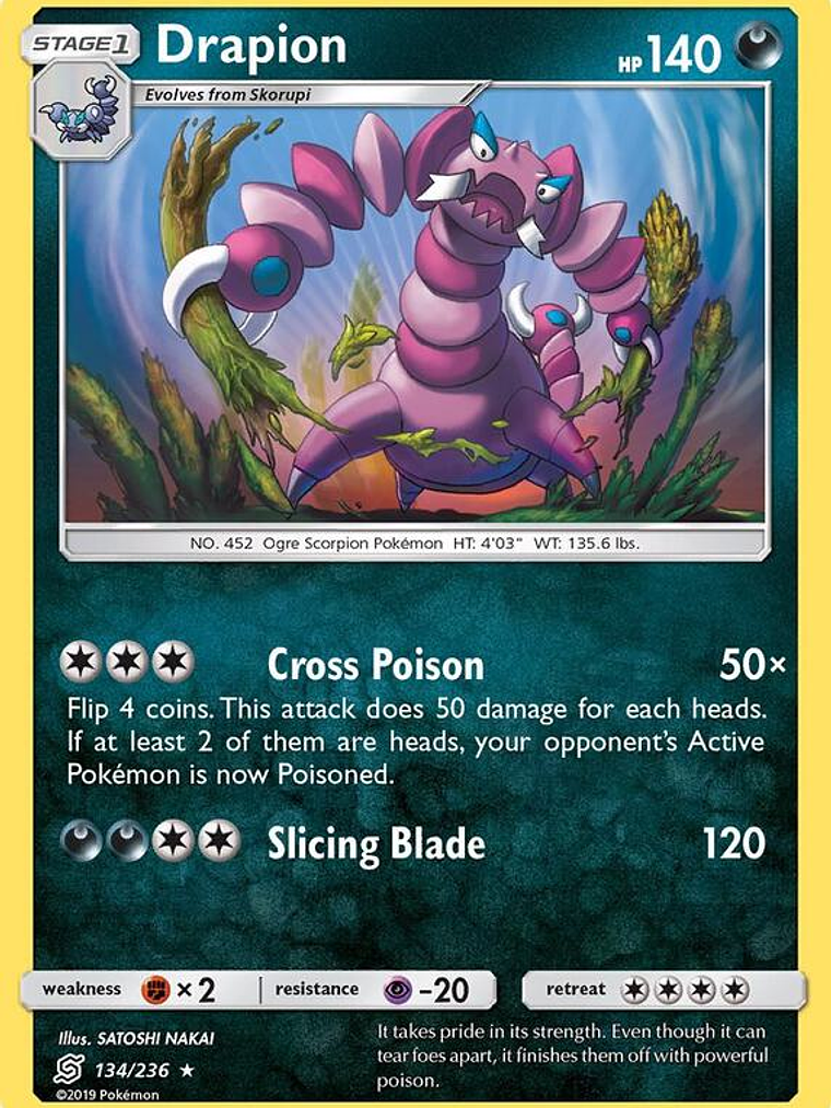 Drapion #134 1