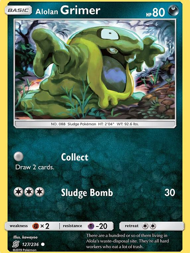 Alolan Grimer #127 1