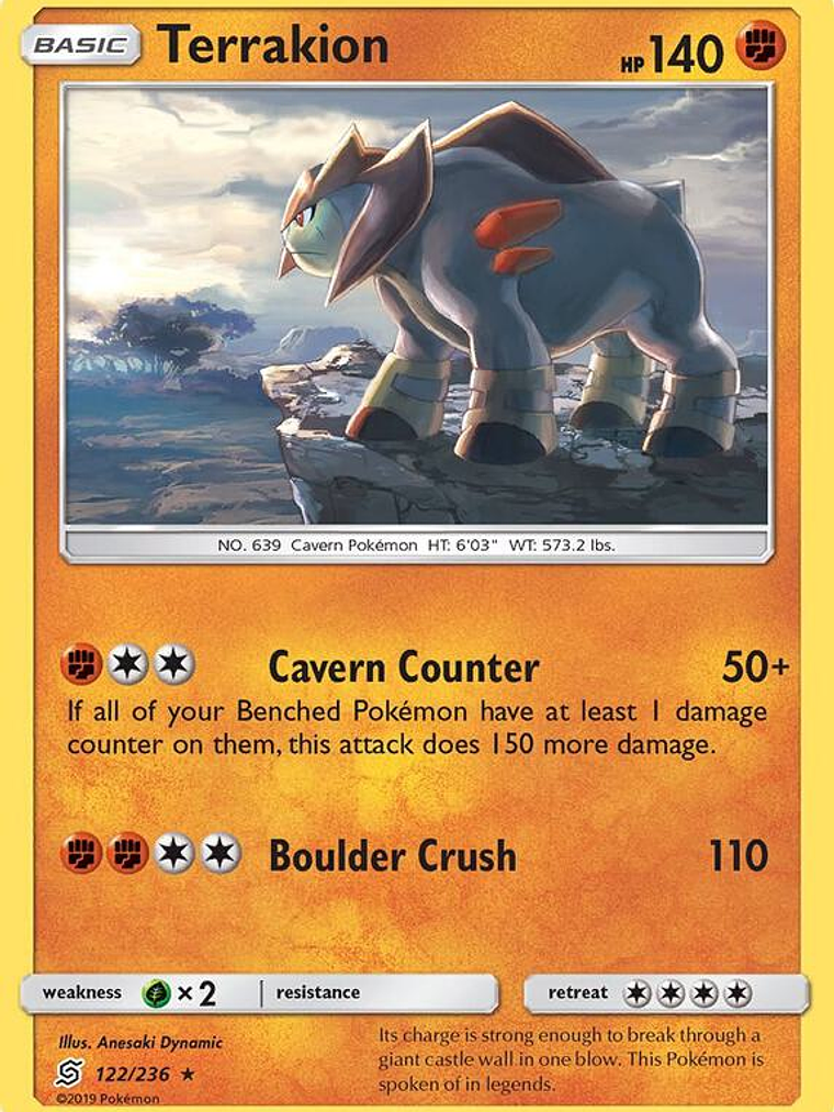 Terrakion #122 1
