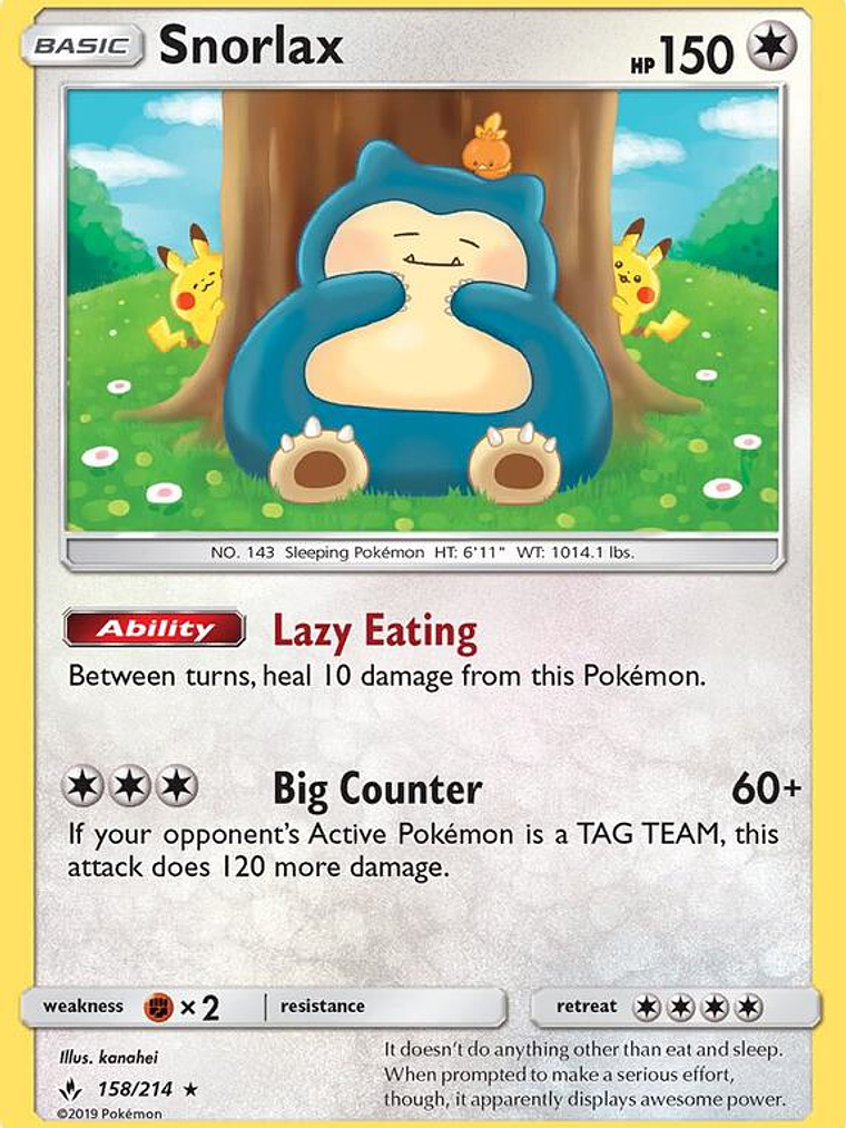Snorlax #158 1