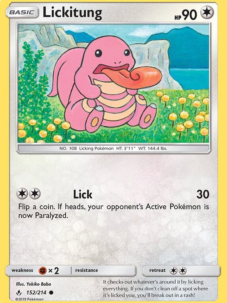 Lickitung #152 1