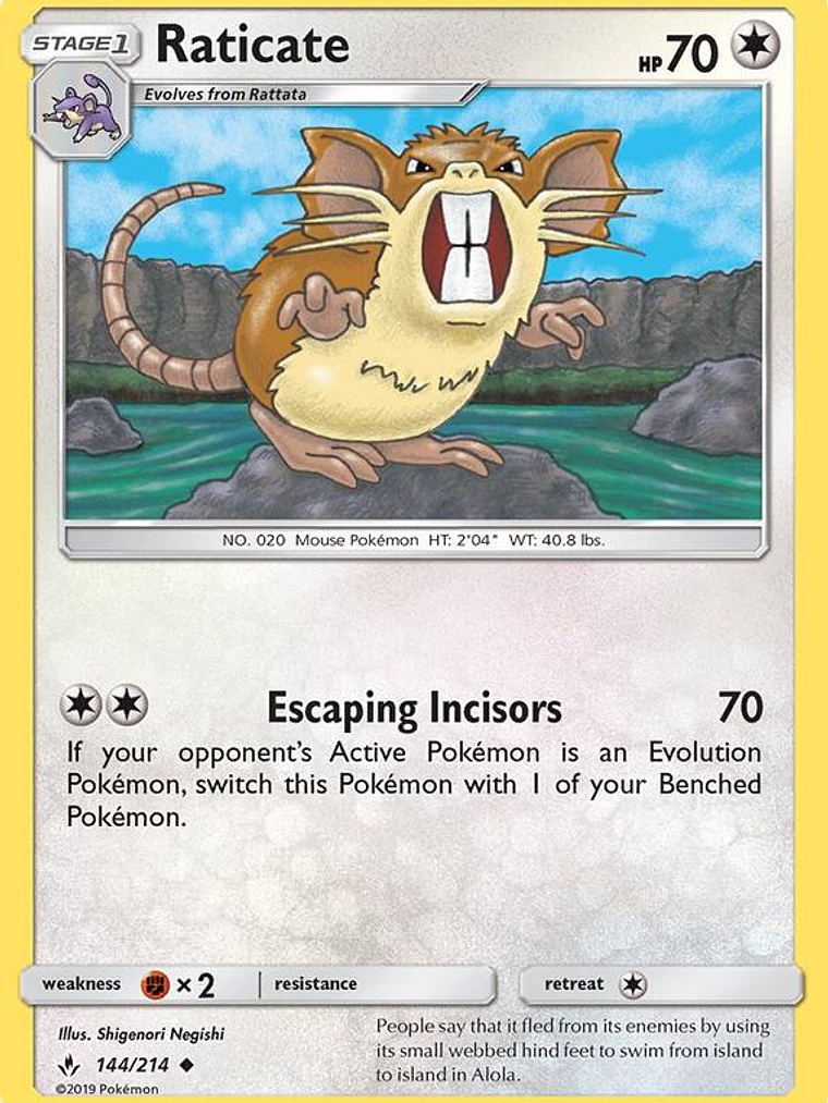 Raticate #144 1