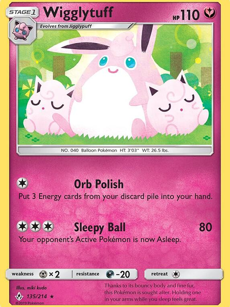 Wigglytuff #135 1