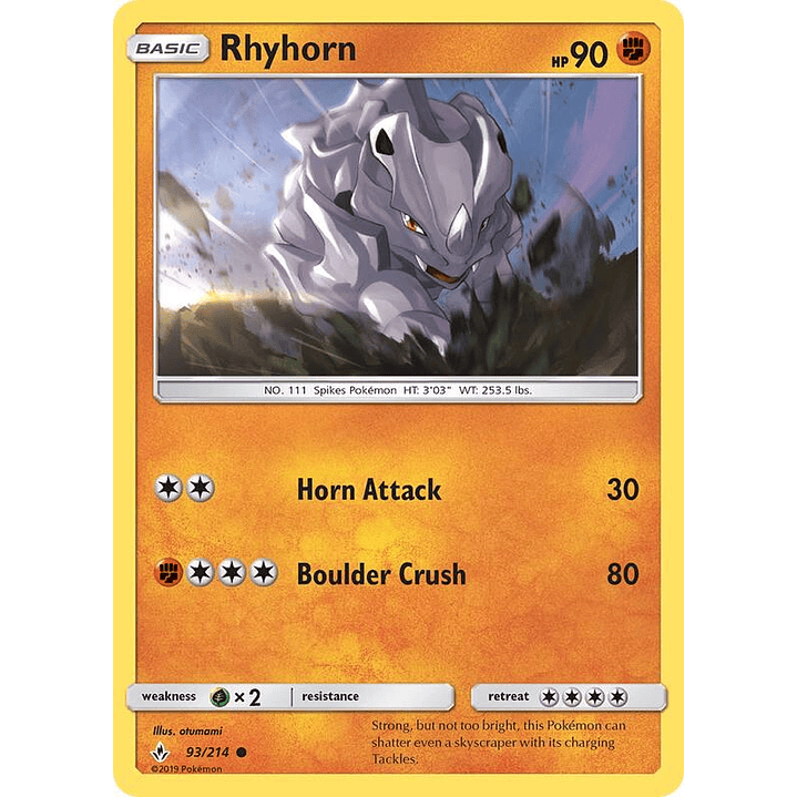 Rhyhorn #93 1