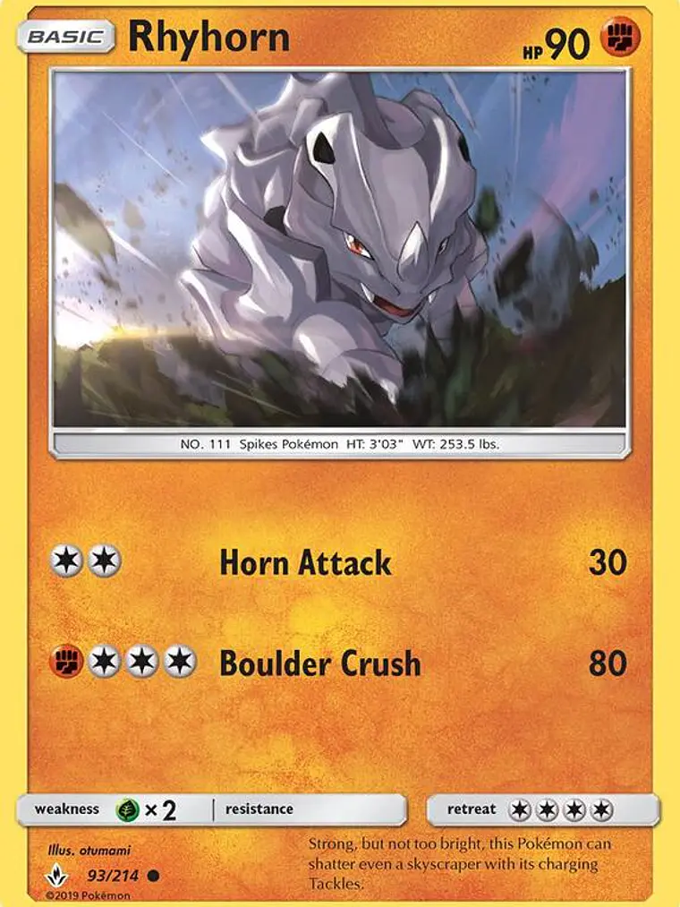 Rhyhorn #93 1