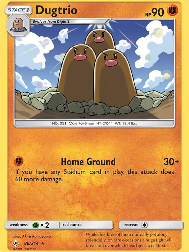 Dugtrio #86 1