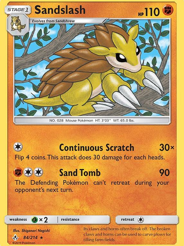 Sandslash #84 1