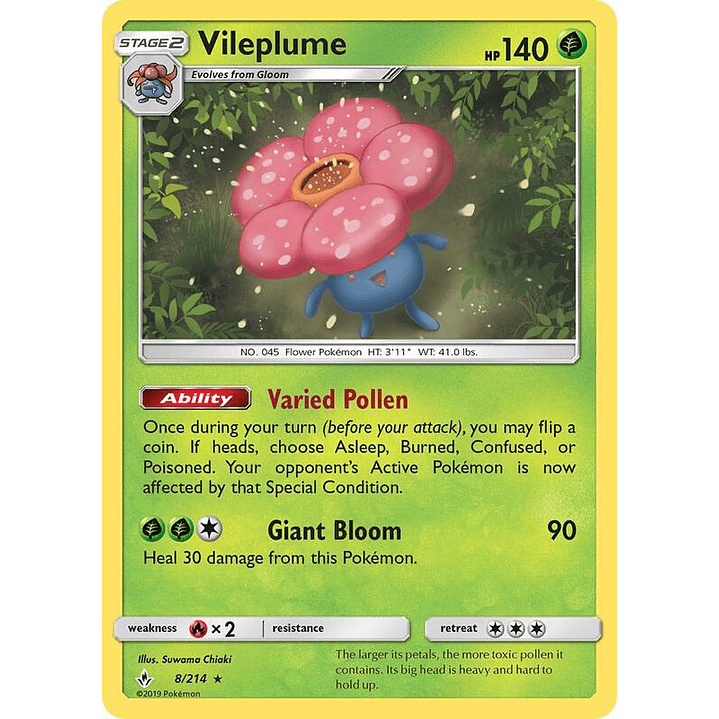 Vileplume #8 1